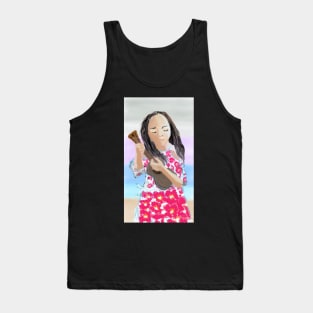 Ukulele Girl Grows up Tank Top